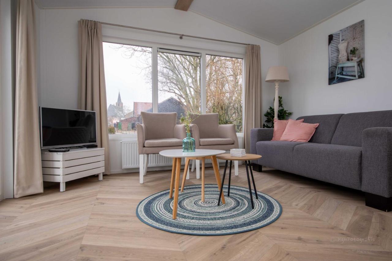 Chalets Op Minicamping Dorpszicht Gapinge 외부 사진