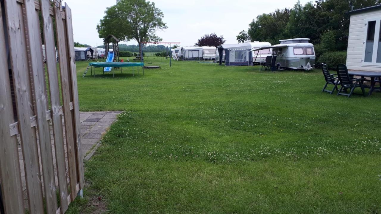 Chalets Op Minicamping Dorpszicht Gapinge 외부 사진