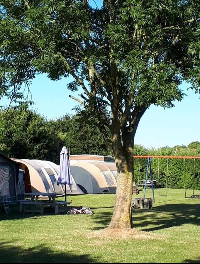 Chalets Op Minicamping Dorpszicht Gapinge 외부 사진
